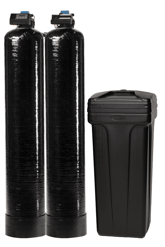 C and J Water twin water softeners